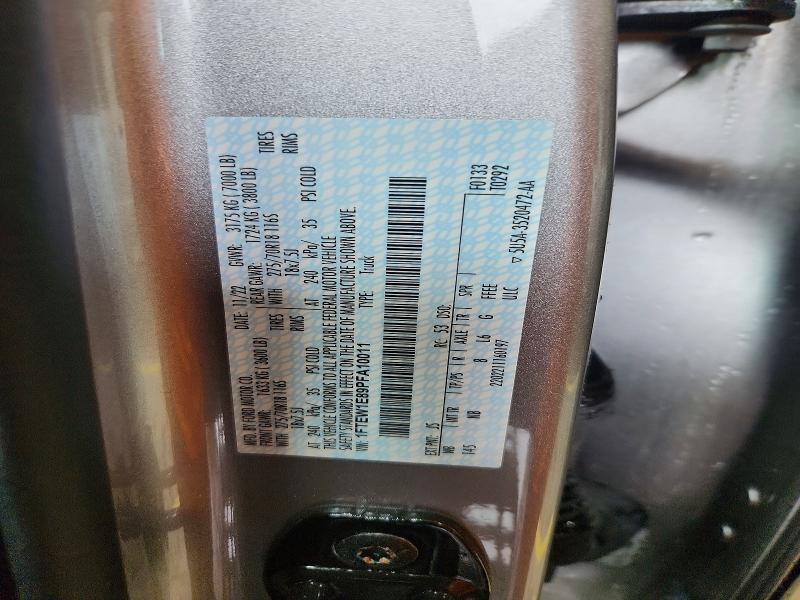 Aukcja sprzedaży 2023 Ford F150, vin: 1FTEW1E89PFA10011, numer aukcji: 52751176