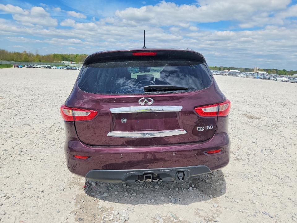52198316 :رقم المزاد ، 5N1AL0MM5EC505316 vin ، 2014 Infiniti Qx60 مزاد بيع
