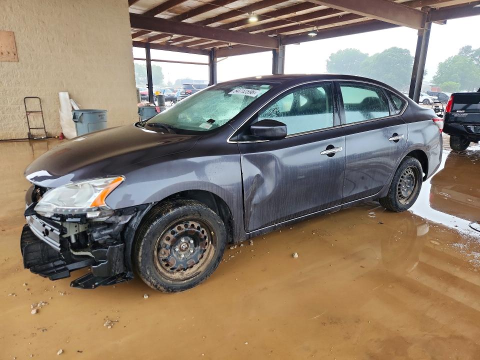 54712596 :رقم المزاد ، 3N1AB7APXEL615672 vin ، 2014 Nissan Sentra مزاد بيع