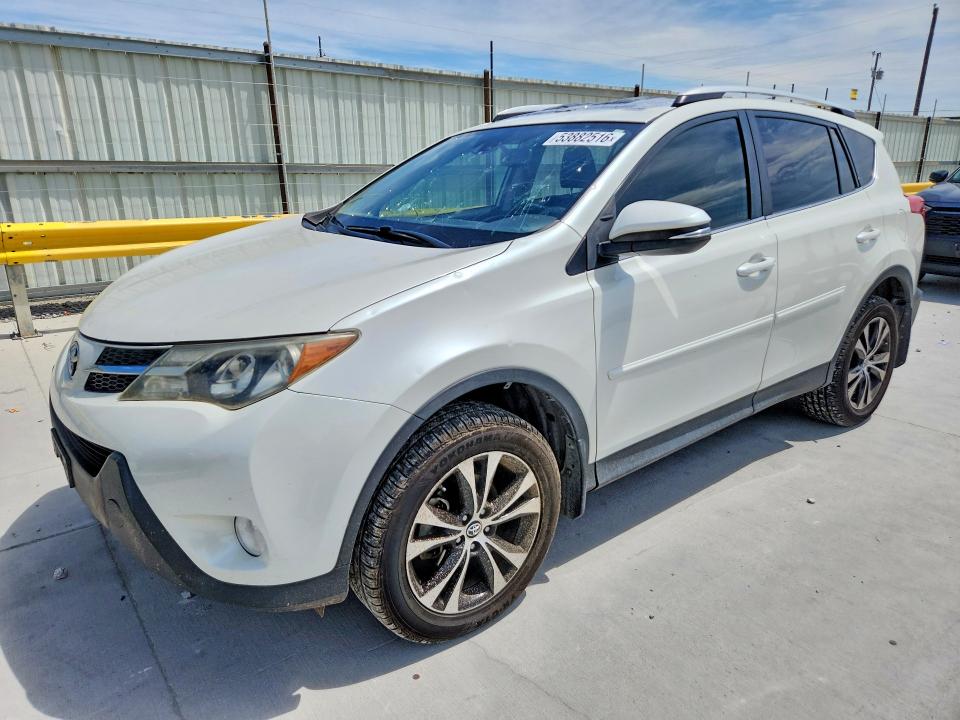 53882516 :رقم المزاد ، 2T3YFREV2FW164333 vin ، 2015 Toyota Rav4 مزاد بيع