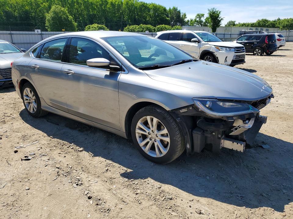 52000856 :رقم المزاد ، 1C3CCCABXFN613121 vin ، 2015 Chrysler 200 مزاد بيع