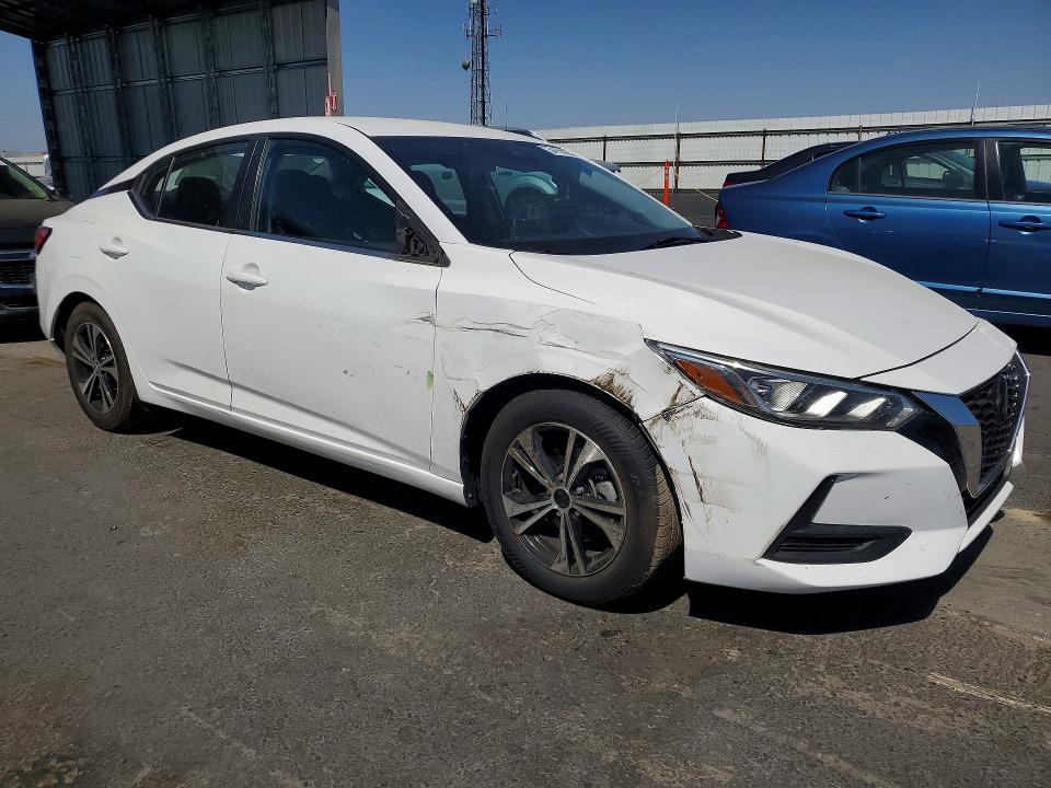 54168226 :رقم المزاد ، 3N1AB8CV1MY225448 vin ، 2021 Nissan Sentra مزاد بيع