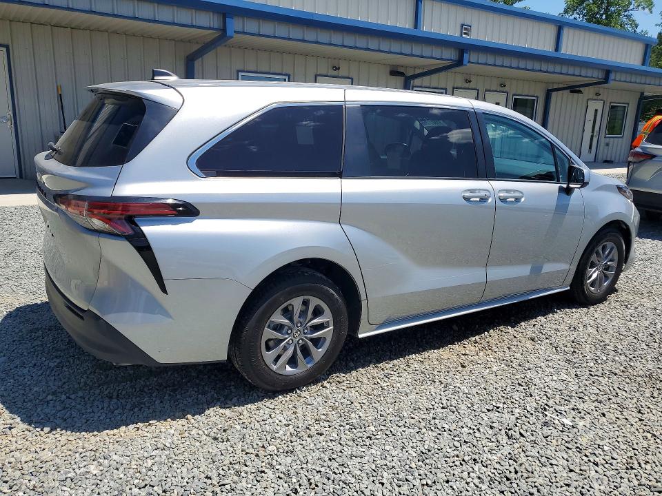 2022 Toyota Sienna მანქანა იყიდება აუქციონზე, vin: 5TDKRKEC9NS115746, აუქციონის ნომერი: 53803106