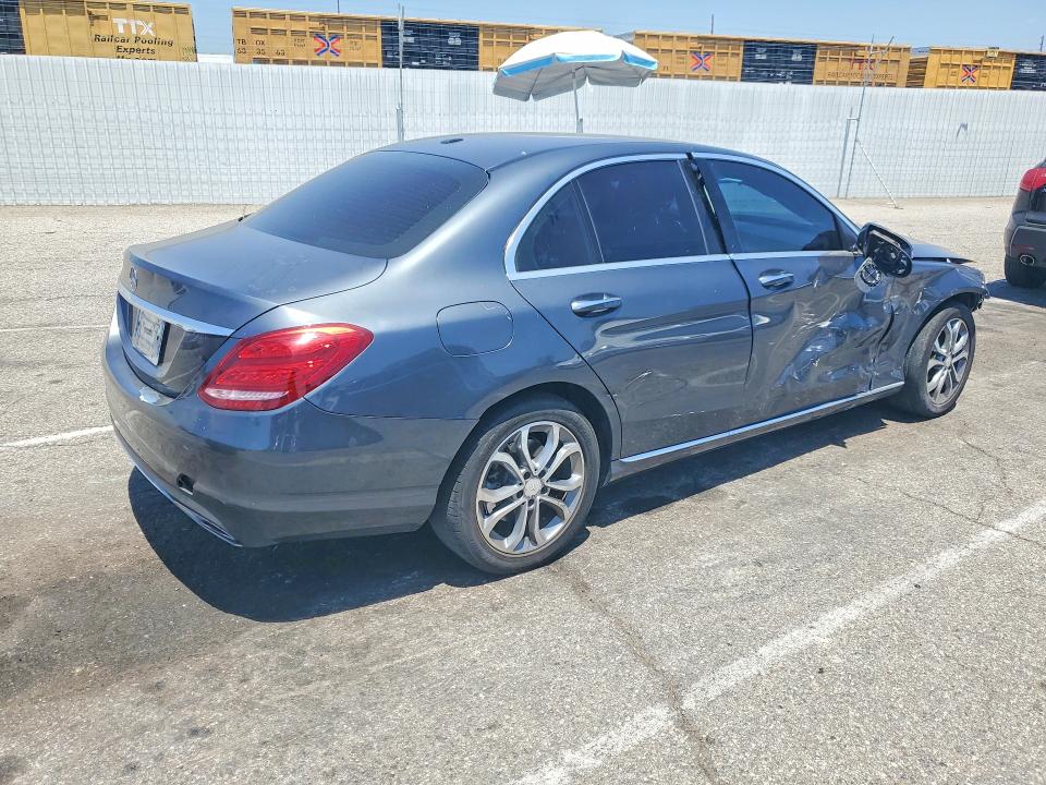 53849136 :رقم المزاد ، 55SWF4JB1FU054268 vin ، 2015 Mercedes-benz C مزاد بيع