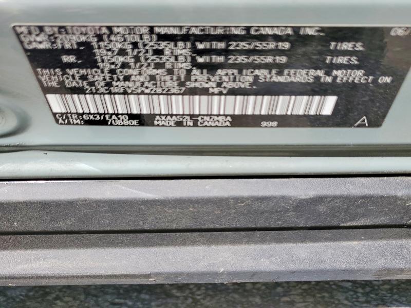 Aukcja sprzedaży 2023 Toyota Rav4, vin: 2T3C1RFV5PW282367, numer aukcji: 51877656
