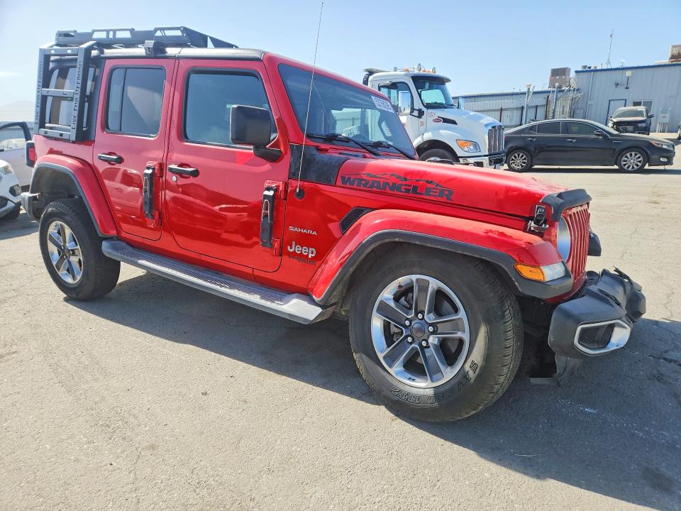 53768296 :رقم المزاد ، 1C4HJXEG9KW543359 vin ، 2019 Jeep Wrangler Unlimited مزاد بيع
