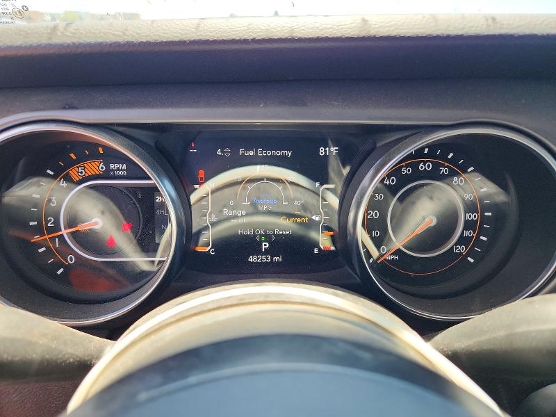 54533536 :رقم المزاد ، 1C6JJTAM3NL145101 vin ، 2022 Jeep Gladiator مزاد بيع