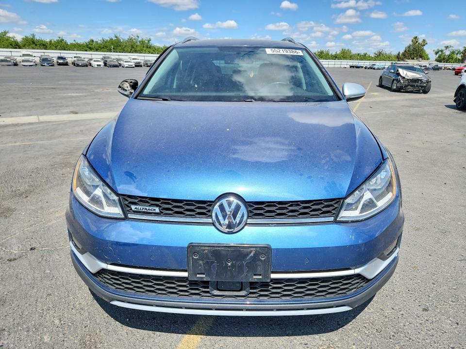 Продажа на аукционе авто 2017 Volkswagen Golf Alltrack, vin: 3VWH17AU2HM529580, номер лота: 55219386