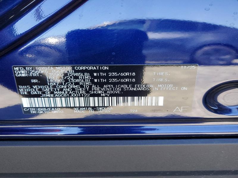 53554676 :رقم المزاد ، JTMBEAGC8TJ001122 vin ، 2026 Subaru Solterra مزاد بيع