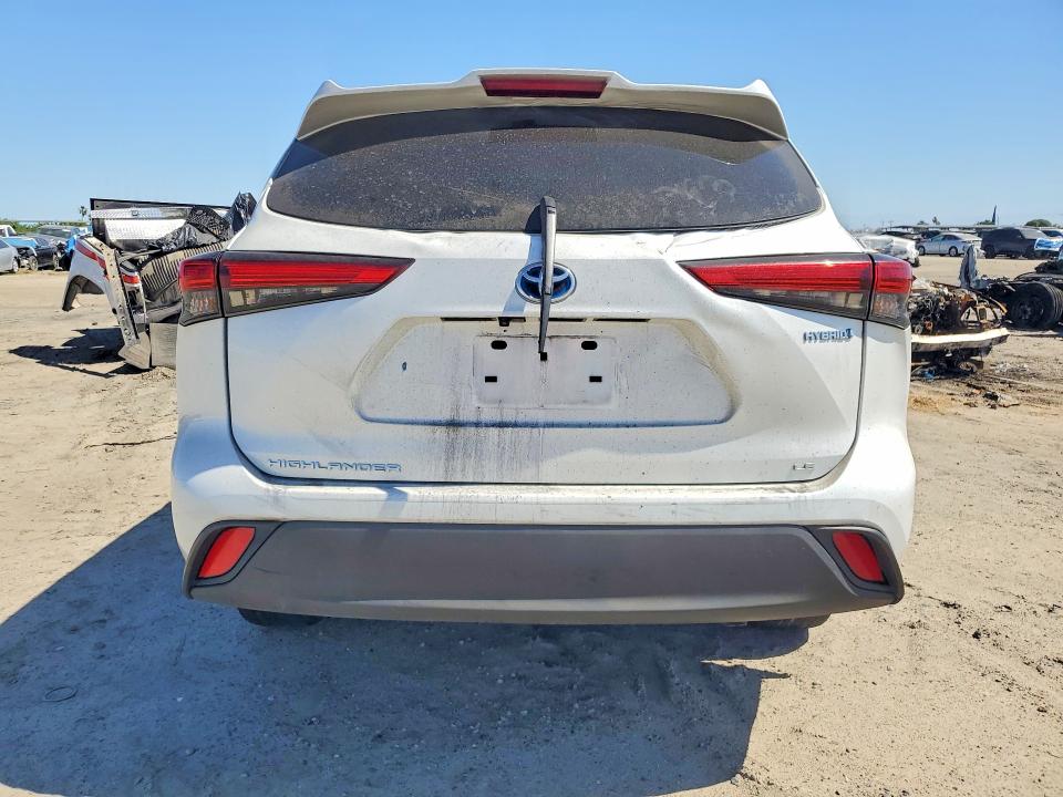 53776426 :رقم المزاد ، 5TDBBRCH5PS588896 vin ، 2023 Toyota Highlander مزاد بيع