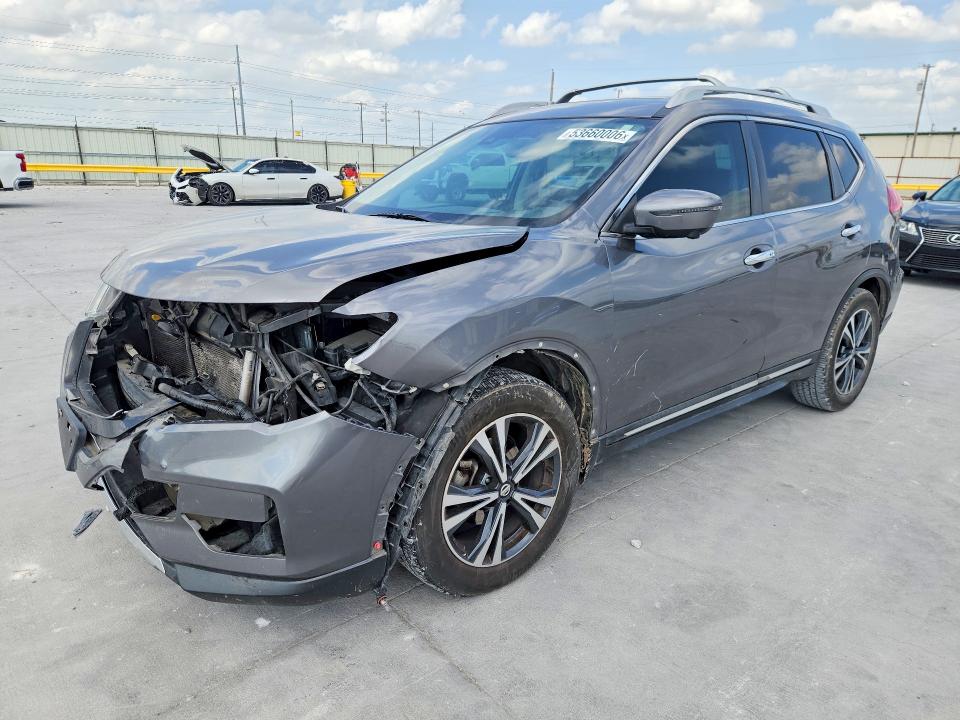 2017 Nissan Rogue მანქანა იყიდება აუქციონზე, vin: 5N1AT2MT3HC796793, აუქციონის ნომერი: 53660006