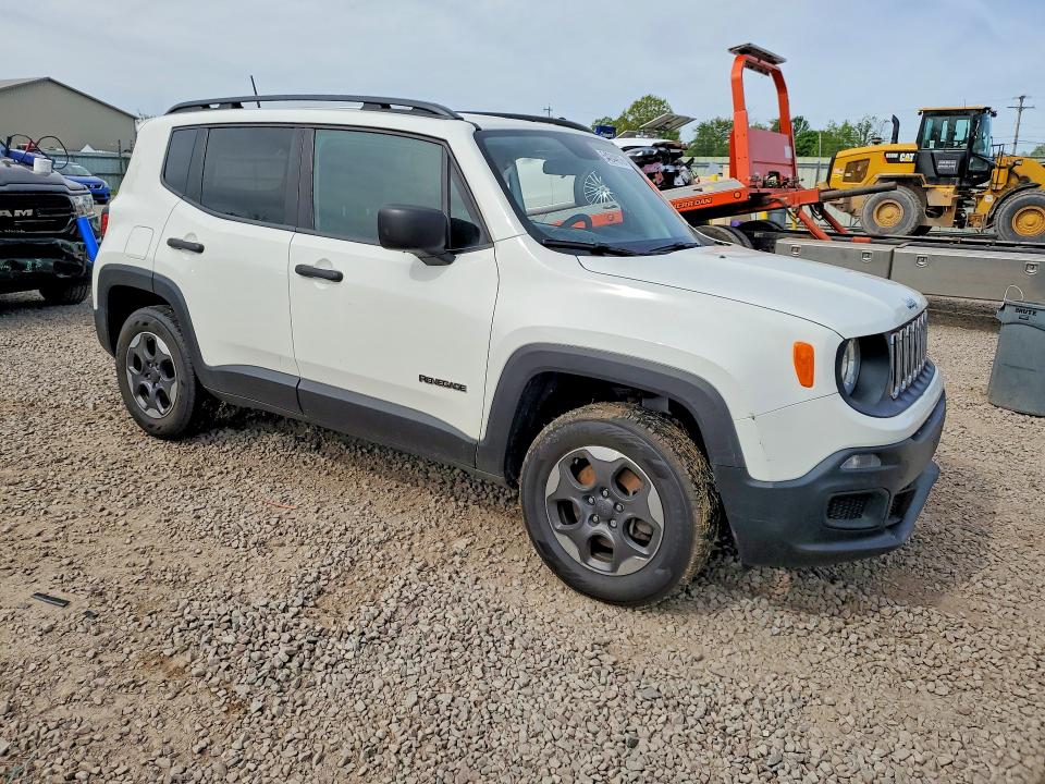 Продажа на аукционе авто 2018 Jeep Renegade, vin: ZACCJBAB3JPH40904, номер лота: 54244916