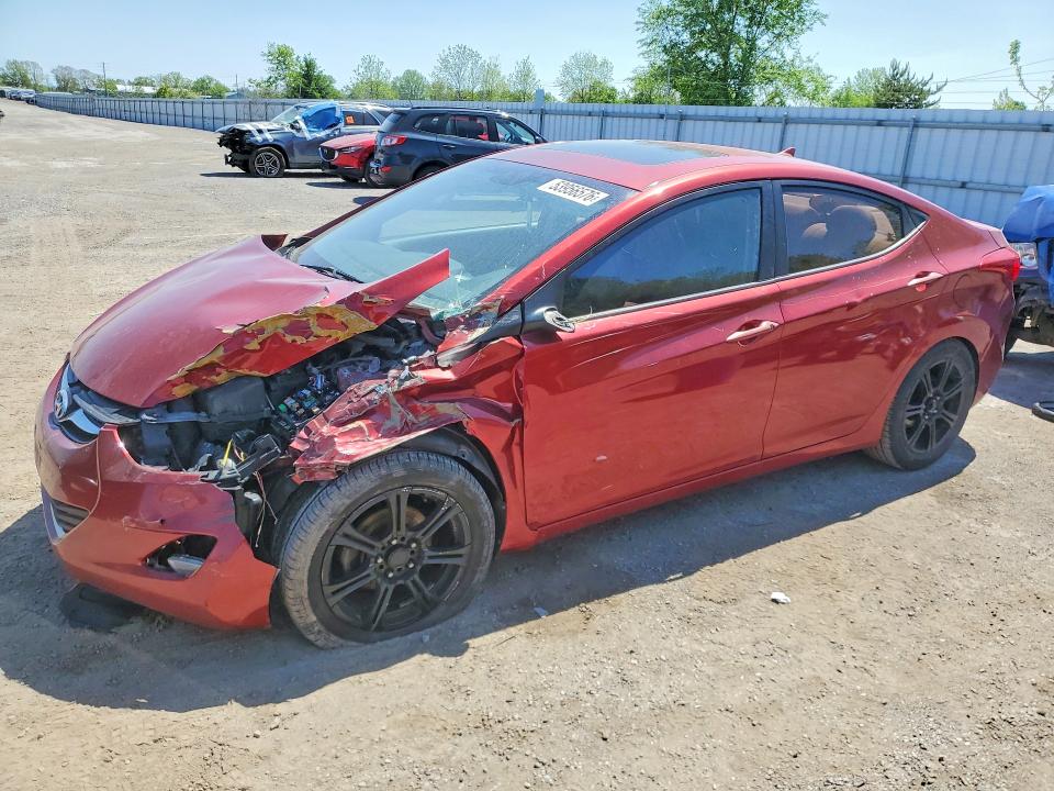 Продажа на аукционе авто 2013 Hyundai Elantra, vin: 5NPDH4AE2DH407158, номер лота: 53956576