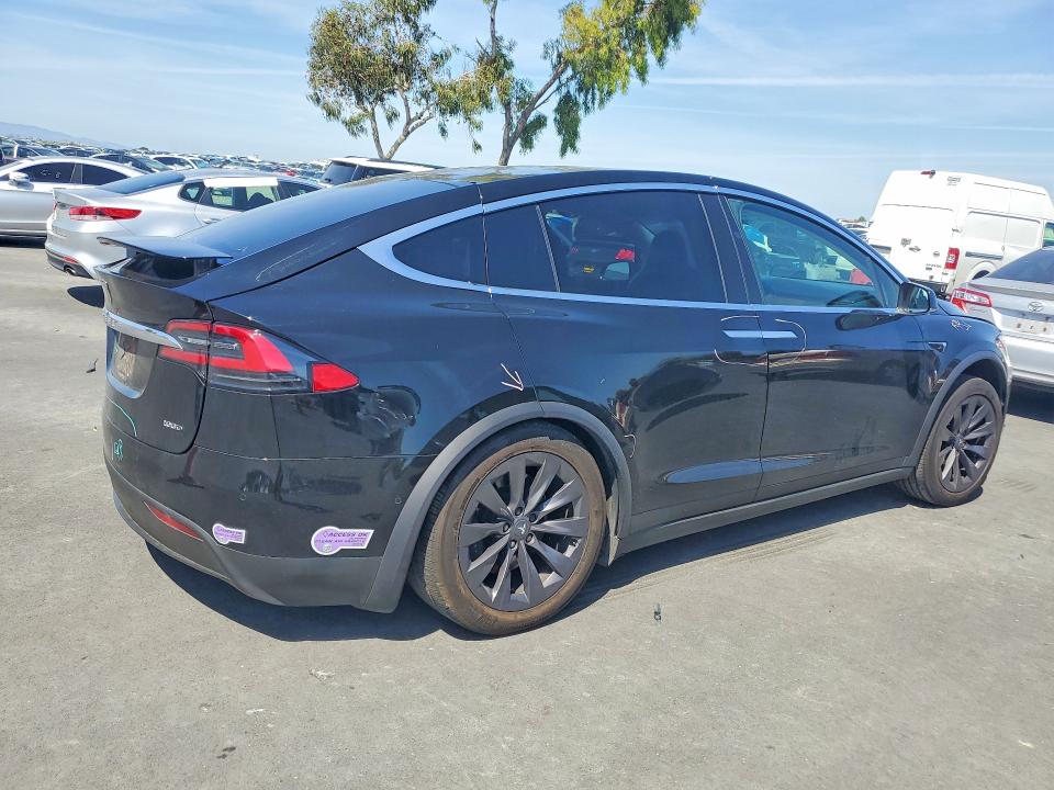 2019 Tesla Model X მანქანა იყიდება აუქციონზე, vin: 5YJXCBE23KF160549, აუქციონის ნომერი: 53057766