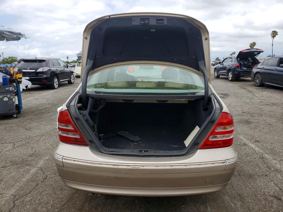 54907286 :رقم المزاد ، WDBRF61J03E012705 vin ، 2003 Mercedes-benz C مزاد بيع