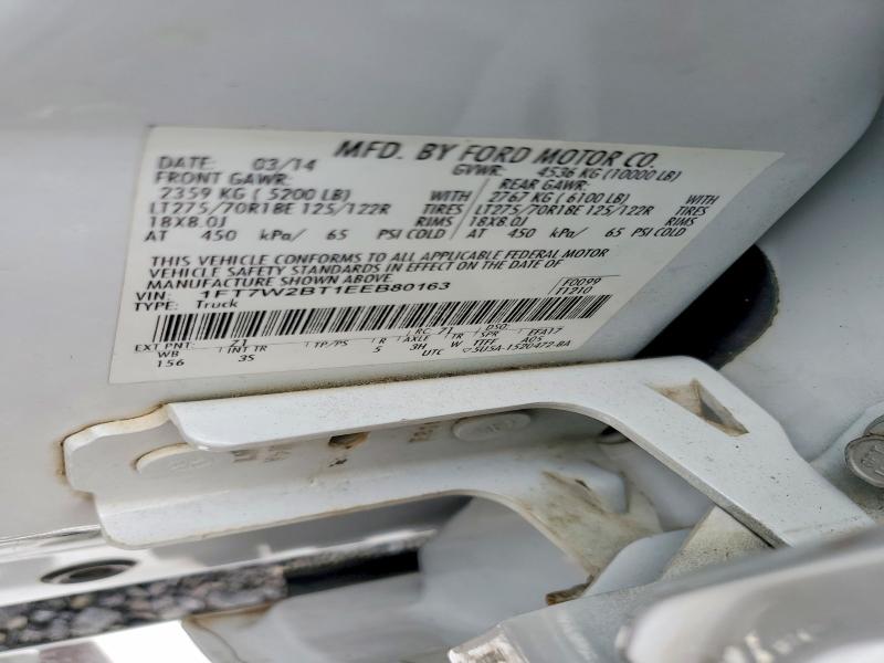 Aukcja sprzedaży 2014 Ford F250, vin: 1FT7W2BT1EEB80163, numer aukcji: 50989426