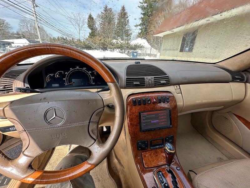 Aukcja sprzedaży 2001 Mercedes-benz Cl, vin: WDBPJ78J41A016522, numer aukcji: 52296086