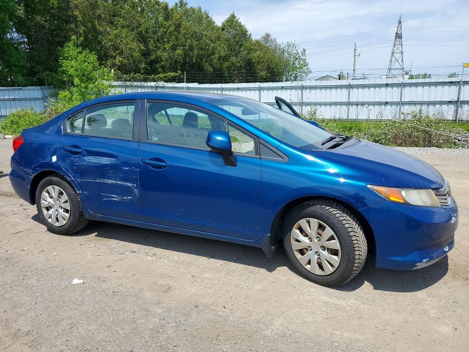 Продаж на аукціоні авто 2012 Honda Civic, vin: 2HGFB2F43CH031769, номер лоту: 54778496