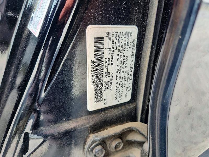 53078806 :رقم المزاد ، JN1BJ1CP8JW160455 vin ، 2018 Nissan Rogue Sport مزاد بيع