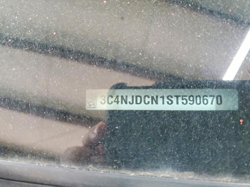 2025 Jeep Compass მანქანა იყიდება აუქციონზე, vin: 3C4NJDCN1ST590670, აუქციონის ნომერი: 55311056