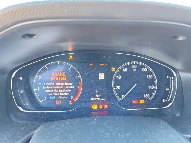 53943256 :رقم المزاد ، 1HGCV1F34JA244981 vin ، 2018 Honda Accord مزاد بيع