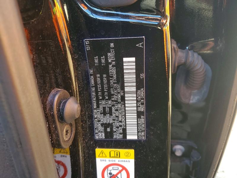 Продаж на аукціоні авто 2016 Lexus Rx 350, vin: 2T2BZMCA1GC009411, номер лоту: 53300096