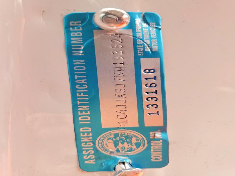 2022 Jeep Wrangler Unlimited მანქანა იყიდება აუქციონზე, vin: 1C4JJXSJ7NW193624, აუქციონის ნომერი: 52173196