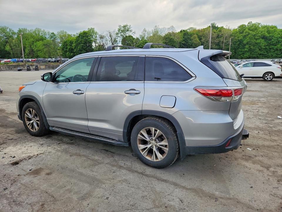 2015 Toyota Highlander მანქანა იყიდება აუქციონზე, vin: 5TDJKRFH2FS198506, აუქციონის ნომერი: 54374546