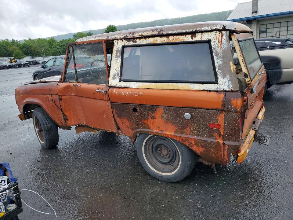 Aukcja sprzedaży 1972 Ford Bronco, vin: U15GLN07658, numer aukcji: 54643456