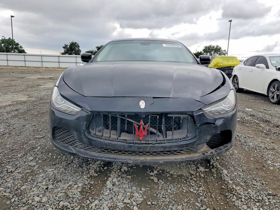 2015 Maserati Ghibli მანქანა იყიდება აუქციონზე, vin: ZAM57RTA7F1159199, აუქციონის ნომერი: 55588286
