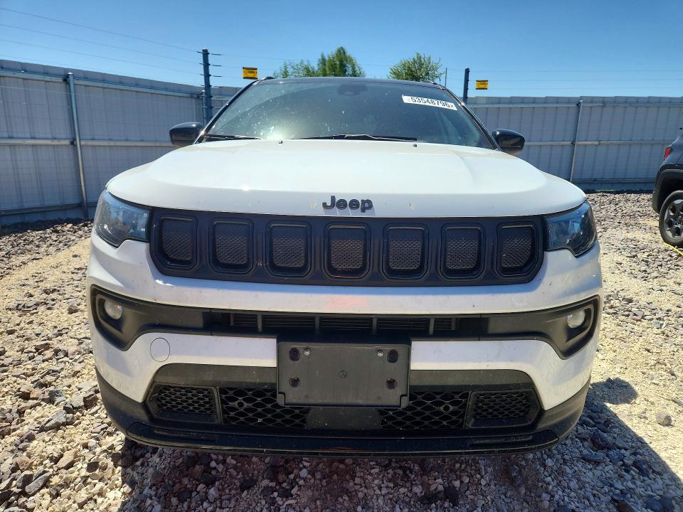 2022 Jeep Compass მანქანა იყიდება აუქციონზე, vin: 3C4NJCBB0NT198012, აუქციონის ნომერი: 53548796