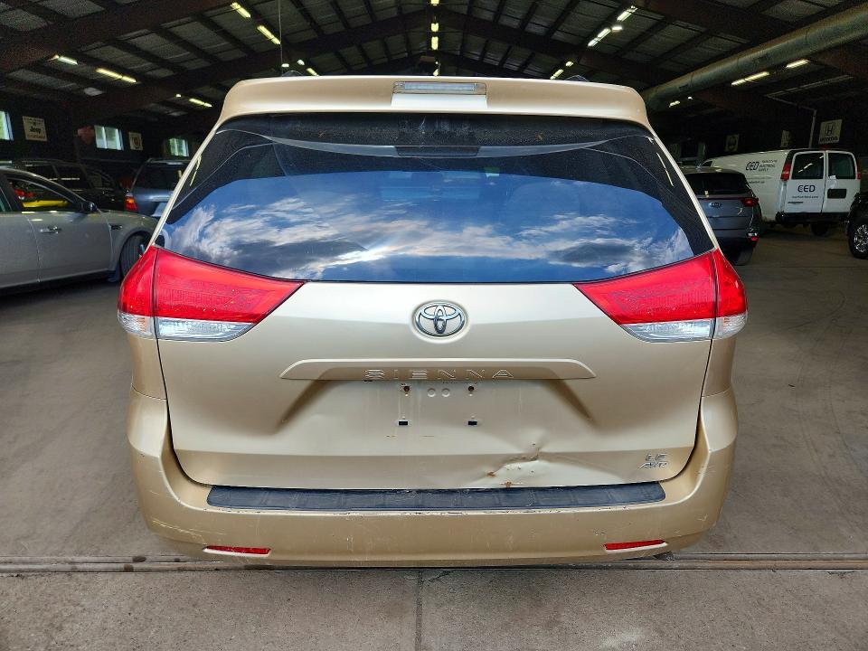 2012 Toyota Sienna მანქანა იყიდება აუქციონზე, vin: 5TDJK3DC3CS046427, აუქციონის ნომერი: 55303266