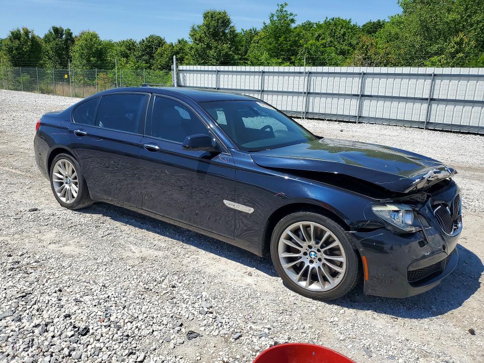 2011 Bmw 750 მანქანა იყიდება აუქციონზე, vin: WBAKC6C52BC395081, აუქციონის ნომერი: 52123096
