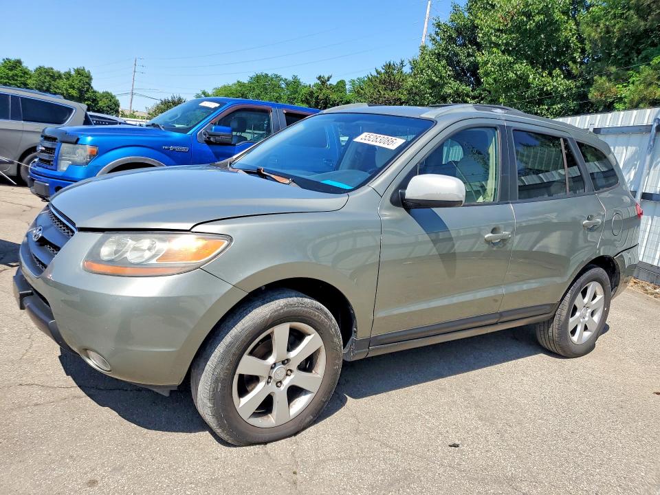 55283086 :رقم المزاد ، 5NMSH13E87H029951 vin ، 2007 Hyundai Santa Fe مزاد بيع