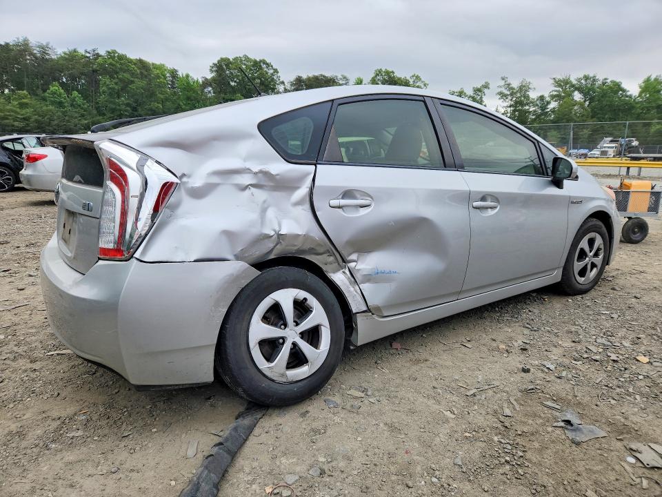 2013 Toyota Prius მანქანა იყიდება აუქციონზე, vin: JTDKN3DU9D5545941, აუქციონის ნომერი: 53957496