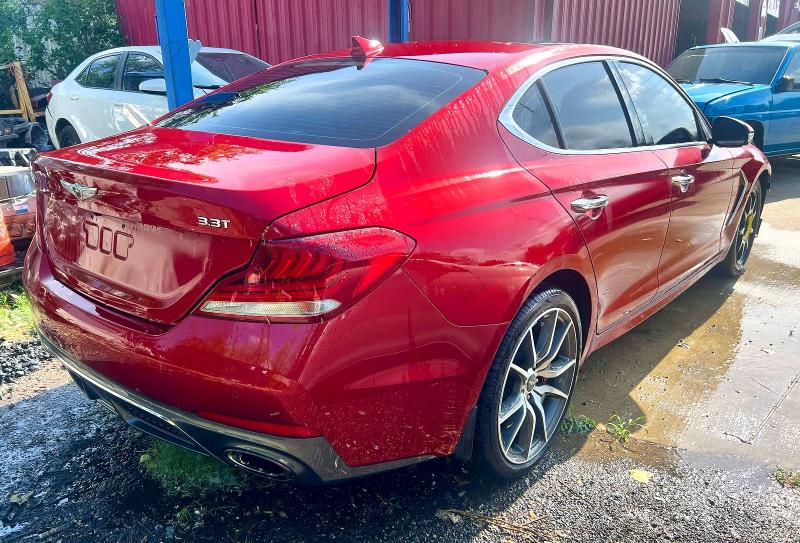 2019 Genesis G70 მანქანა იყიდება აუქციონზე, vin: KMTG74LE7KU026830, აუქციონის ნომერი: 54501286