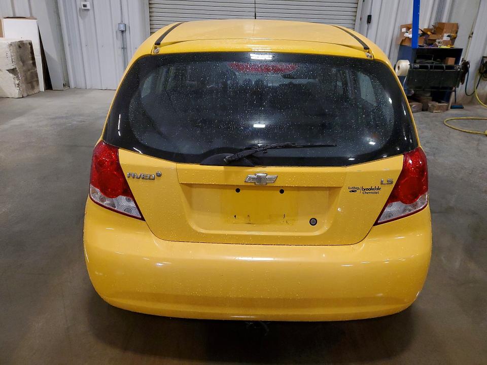 Продажа на аукционе авто 2007 Chevrolet Aveo, vin: KL1TD66657B770250, номер лота: 54873386