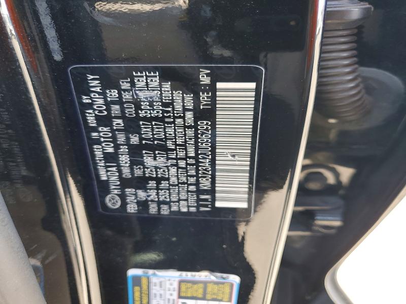 Aukcja sprzedaży 2018 Hyundai Tucson, vin: KM8J23A42JU696299, numer aukcji: 52947666