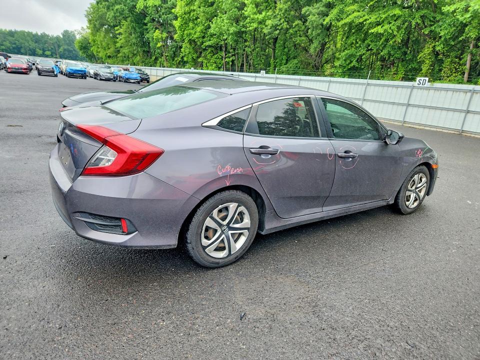 55025996 :رقم المزاد ، 2HGFC2F51JH539595 vin ، 2018 Honda Civic مزاد بيع