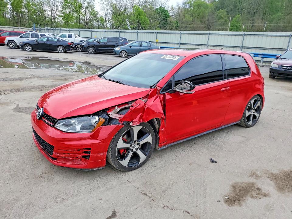 Продаж на аукціоні авто 2015 Volkswagen Gti, vin: 3VWYT7AU1FM057329, номер лоту: 52176086