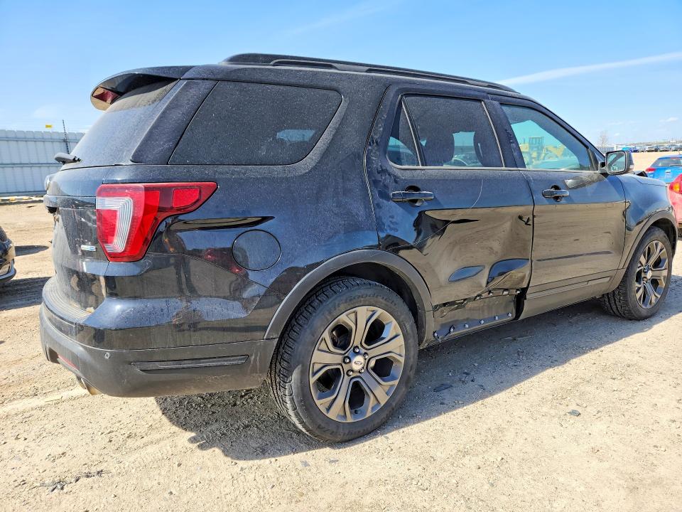 52117906 :رقم المزاد ، 1FM5K8GTXJGA86307 vin ، 2018 Ford Explorer مزاد بيع
