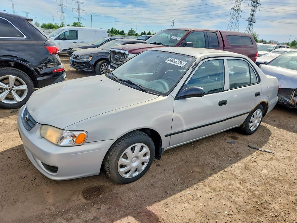 54998626 :رقم المزاد ، 1NXBR12E31Z500978 vin ، 2001 Toyota Corolla مزاد بيع