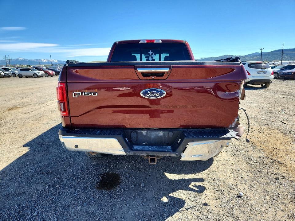 53002286 :رقم المزاد ، 1FTFW1EG1GKF73105 vin ، 2016 Ford F150 مزاد بيع