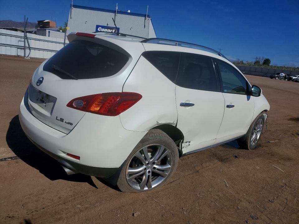 2009 Nissan Murano მანქანა იყიდება აუქციონზე, vin: JN8AZ18W39W152586, აუქციონის ნომერი: 52889166