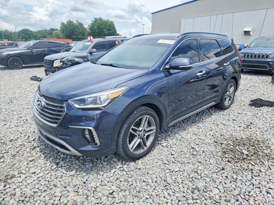 2018 Hyundai Santa Fe მანქანა იყიდება აუქციონზე, vin: KM8SR4HF6JU282942, აუქციონის ნომერი: 56074386