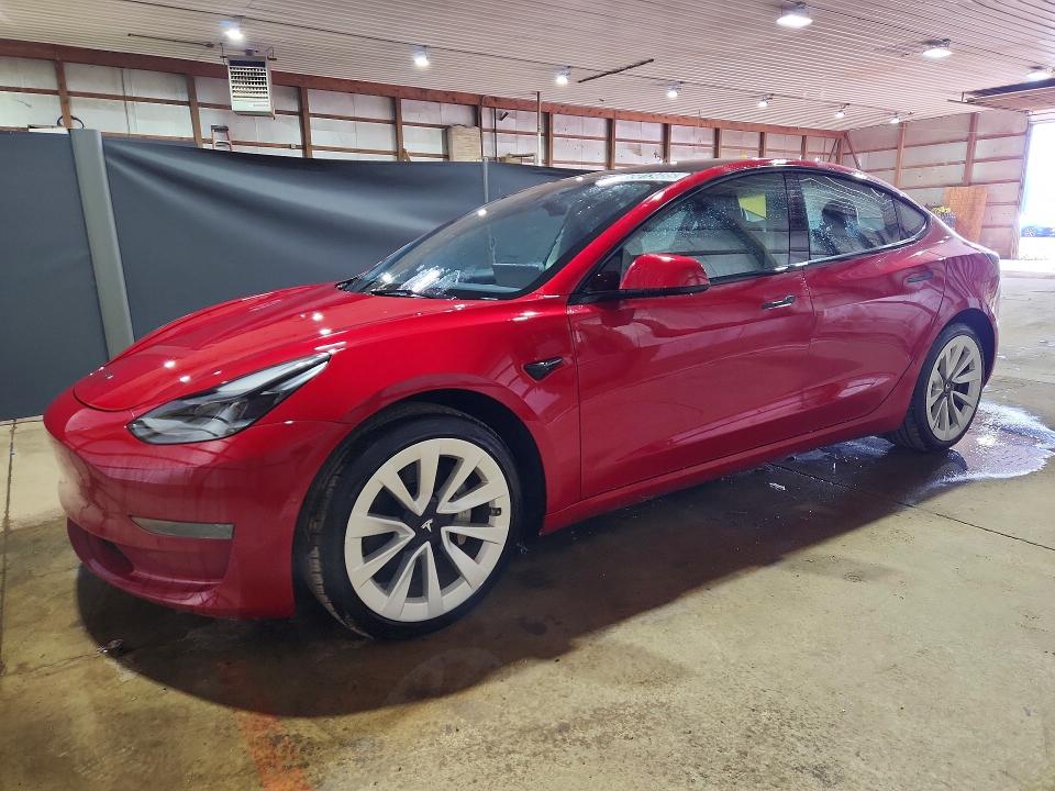Продажа на аукционе авто 2022 Tesla Model 3, vin: 5YJ3E1EA3NF290751, номер лота: 55013486