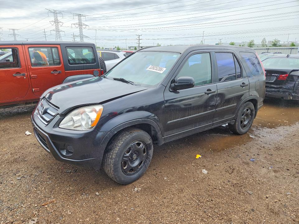 53925286 :رقم المزاد ، SHSRD68576U406472 vin ، 2006 Honda Cr-v مزاد بيع