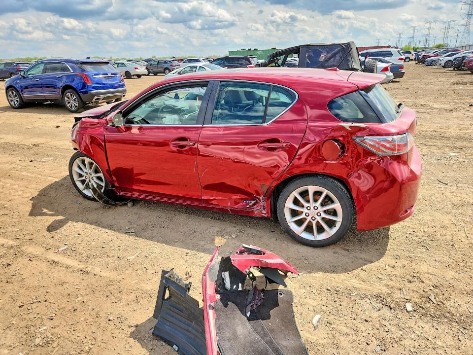 Aukcja sprzedaży 2012 Lexus Ct, vin: JTHKD5BH7C2077288, numer aukcji: 52587826