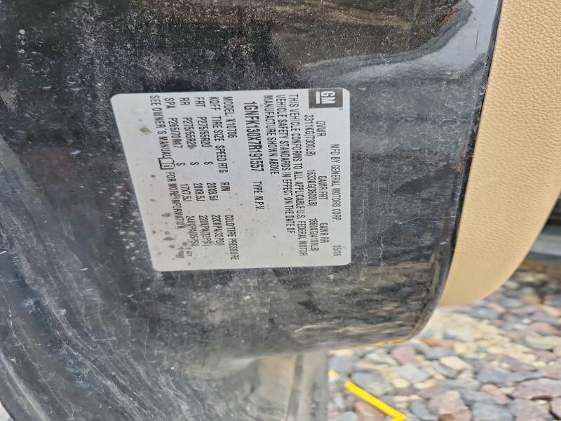 Продажа на аукционе авто 2007 Chevrolet Tahoe, vin: 1GNFK130X7R191557, номер лота: 54053986