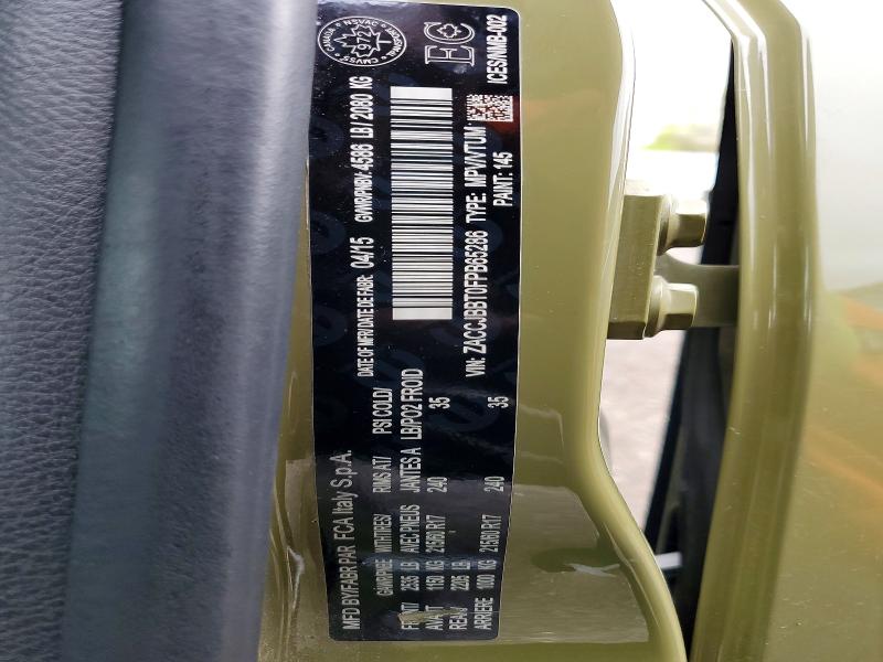 53077416 :رقم المزاد ، ZACCJBBT0FPB65286 vin ، 2015 Jeep Renagade مزاد بيع